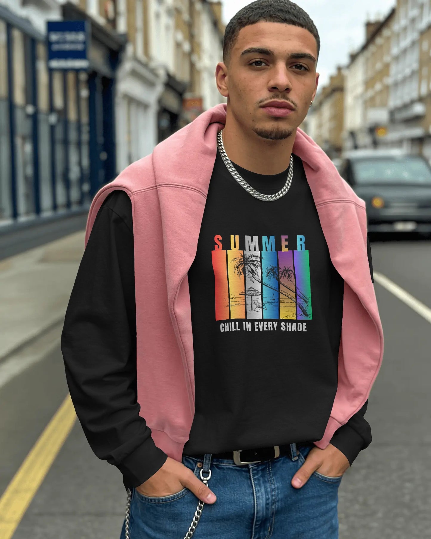 Classic Oversized T-Shirt – Black